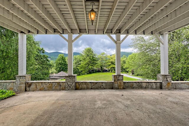 70 Fairway Ln, Sky Valley, GA 30537 - view of patio