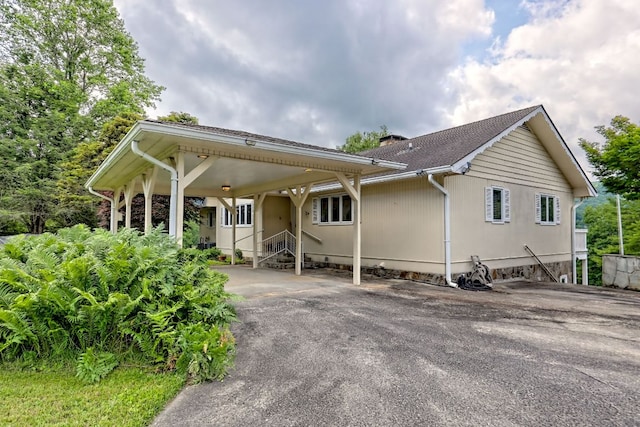 70 Fairway Ln, Sky Valley, GA 30537 - view of front of home featuring driveway