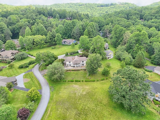 70 Fairway Ln, Sky Valley, GA 30537 - aerial view of property and surrounding area with a forest