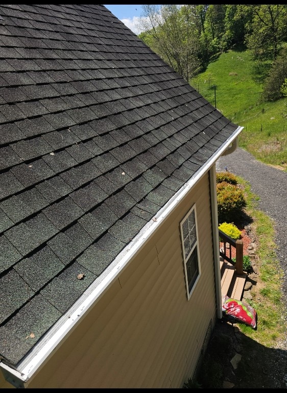 210 Triple Fork Rd, Cullowhee, NC 28723 - view of property exterior featuring roof with shingles