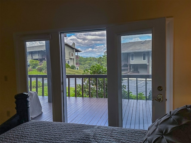 34 Sun Valley Cir Unit 8001, Sky Valley, GA 30537 - doorway to outside featuring plenty of natural light and wood finished floors