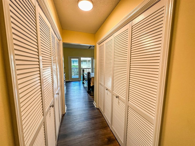 34 Sun Valley Cir Unit 8001, Sky Valley, GA 30537 - hall with dark wood-style floors