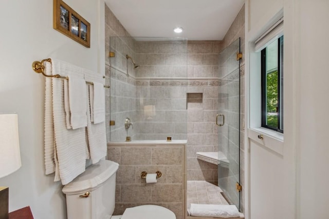 15 Elm Ct, Highlands, NC 28741 - bathroom featuring toilet and a shower stall