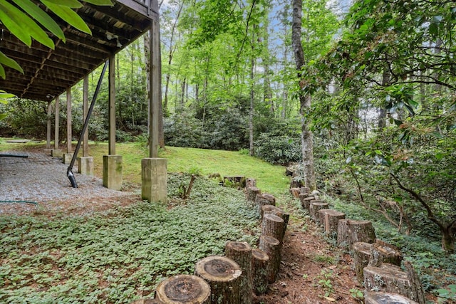 145 Mount Lori Dr, Highlands, NC 28741 - view of green lawn
