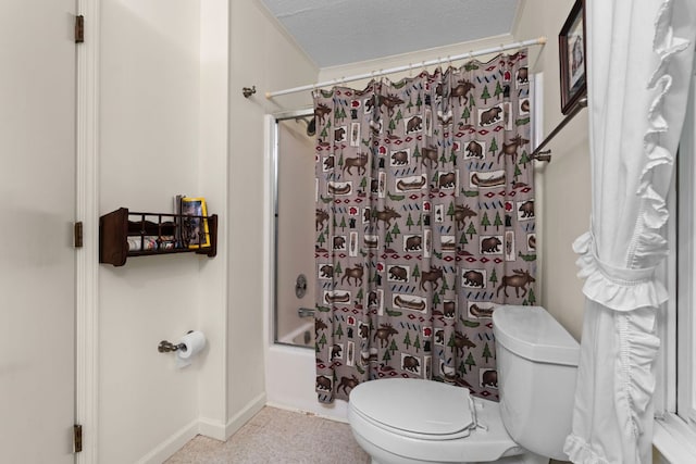 145 Mount Lori Dr, Highlands, NC 28741 - full bathroom featuring shower / tub combo and a textured ceiling