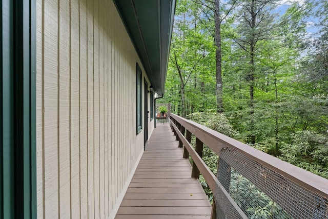 145 Mount Lori Dr, Highlands, NC 28741 - view of wooden terrace