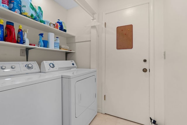 145 Mount Lori Dr, Highlands, NC 28741 - laundry area with washer and clothes dryer and light flooring