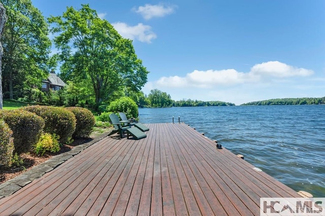 43 Chimney Pt, Lake Toxaway, NC 28747 - dock featuring a water view