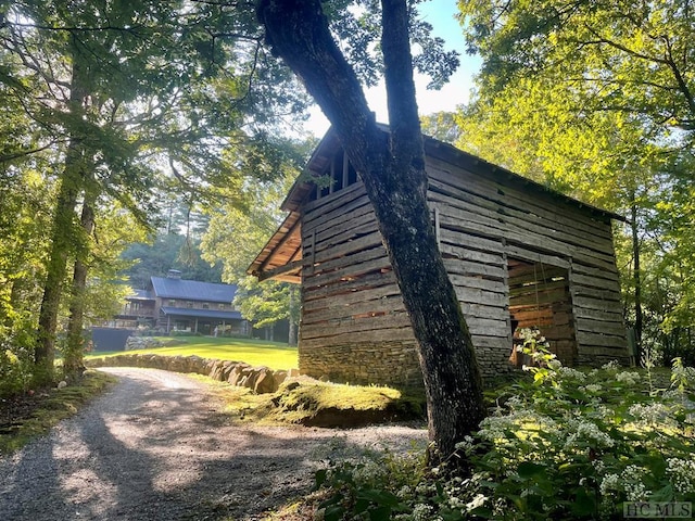 view of property exterior