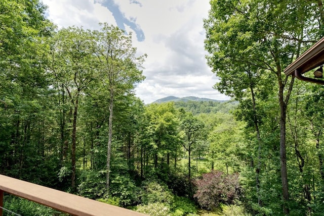 40 Piney Ridge Ct, Sapphire, NC 28774 - view of mountain backdrop with a forest