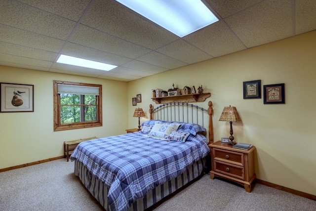 40 Piney Ridge Ct, Sapphire, NC 28774 - bedroom featuring carpet flooring and a paneled ceiling