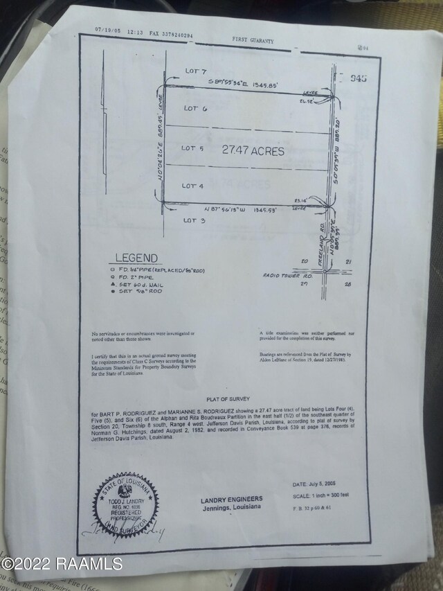 TBD Freeland Rd, Welsh, LA 70591