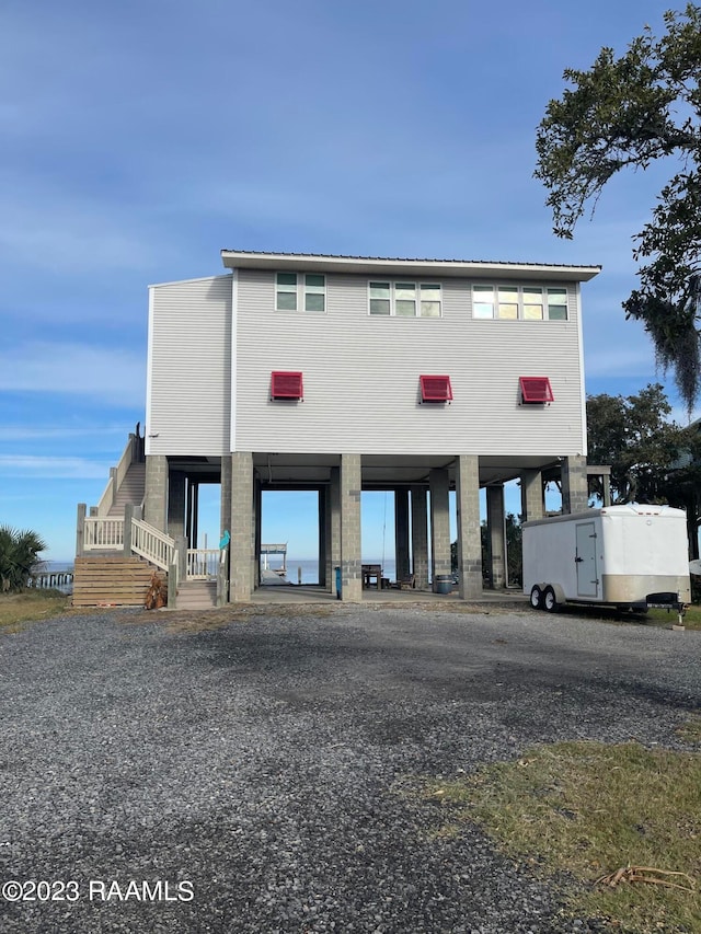 view of back of house