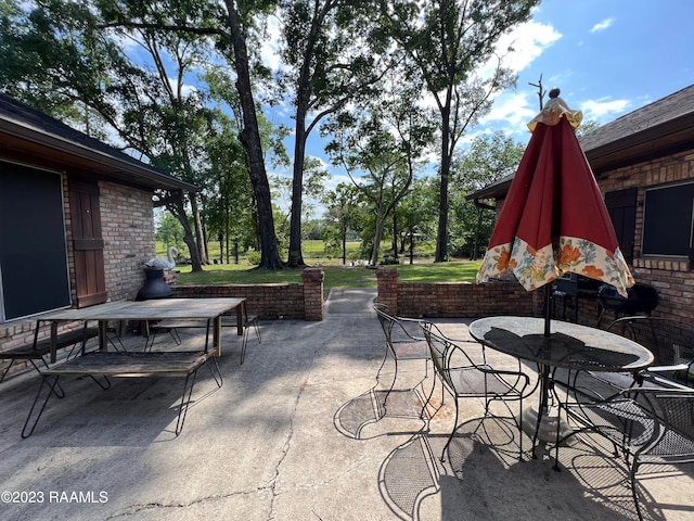 view of patio / terrace