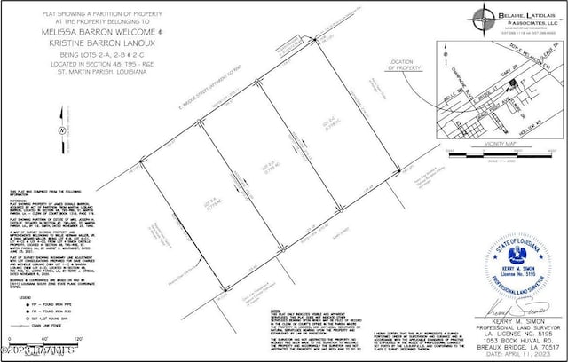 E Bridge St Lot 2-C, Breaux Bridge LA, 70517 land for sale