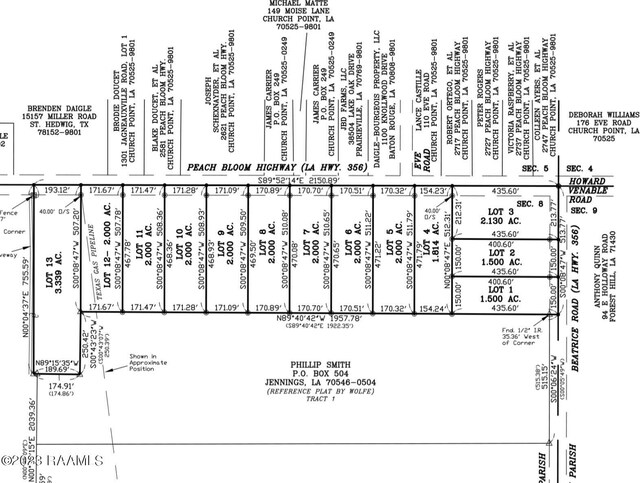 2700BLK Peach Bloom Hwy Lot 8, Church Point, LA 70525 - photo 2