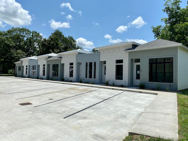 view of rear view of property