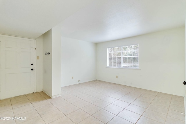 view of tiled empty room