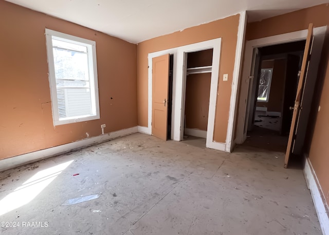 view of unfurnished bedroom