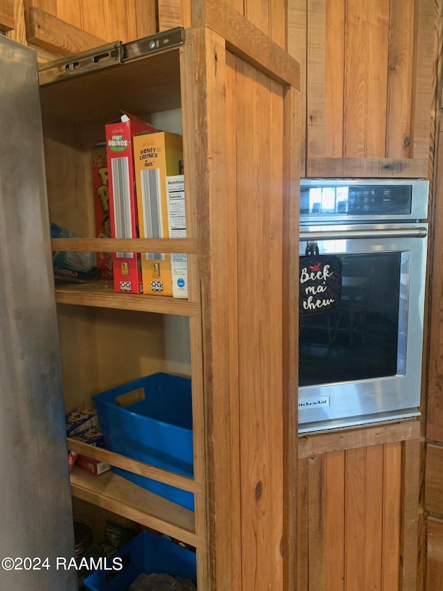 interior space featuring oven