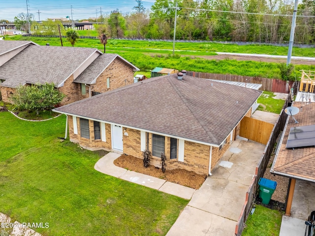 view of birds eye view of property