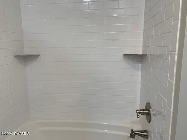 interior details with  shower combination