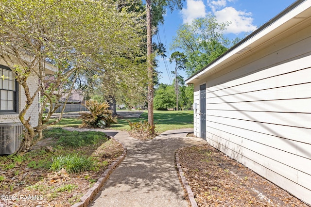 view of yard