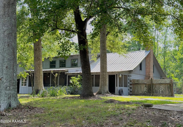 view of front of house