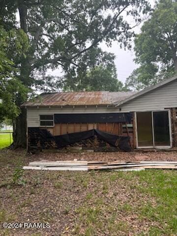 view of rear view of house