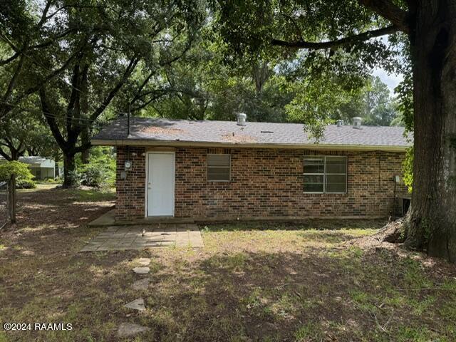 123 Lester St, Ville Platte, LA 70586 - view of rear view of house