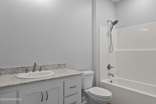 210 E D St, Rayne, LA 70578 - full bath with vanity, tub / shower combination, and toilet
