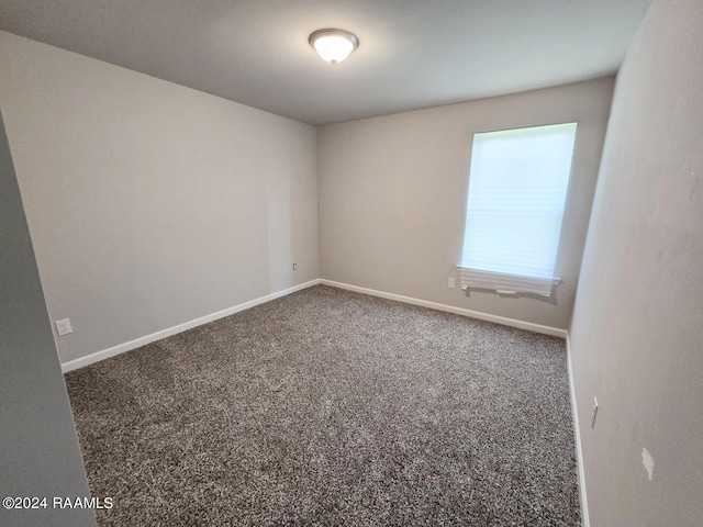 empty room featuring carpet floors