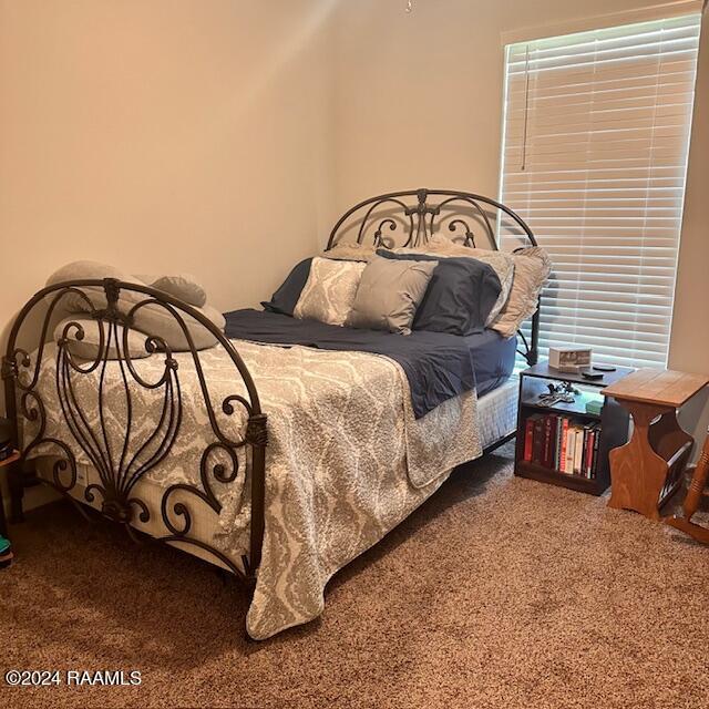 bedroom featuring carpet floors