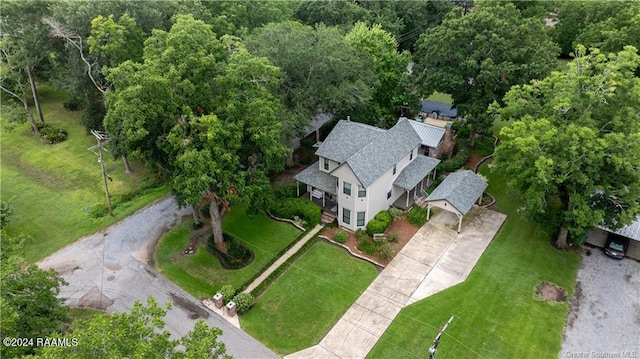 319 Goodwin St, Welsh, LA 70591 - aerial view of property and surrounding area