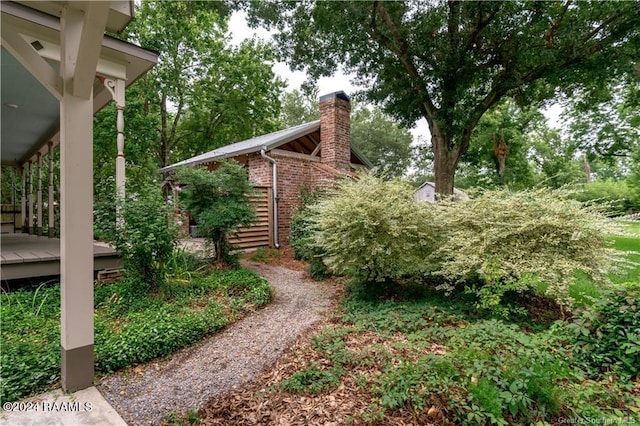 319 Goodwin St, Welsh, LA 70591 - view of yard