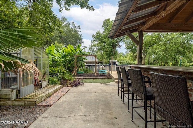 319 Goodwin St, Welsh, LA 70591 - view of patio