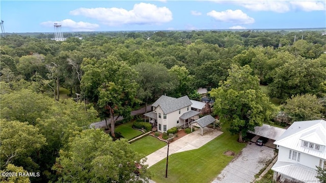 319 Goodwin St, Welsh, LA 70591 - bird's eye view of a forest