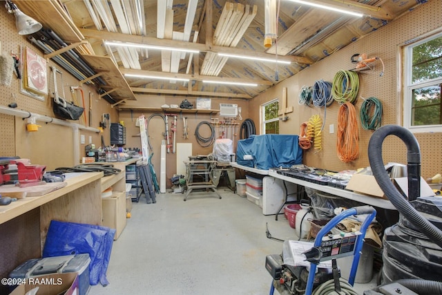 view of storage room