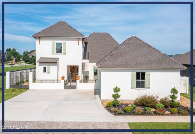 103 Medalist Ave, Lafayette, LA 70506 - view of front of property featuring roof with shingles and a gate
