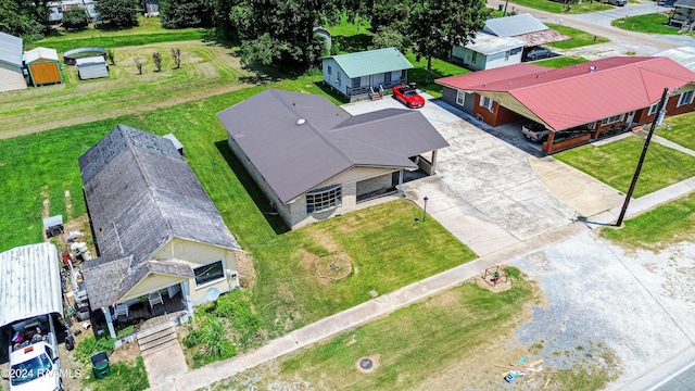 1605 Charity St, Abbeville, LA 70510 - bird's eye view