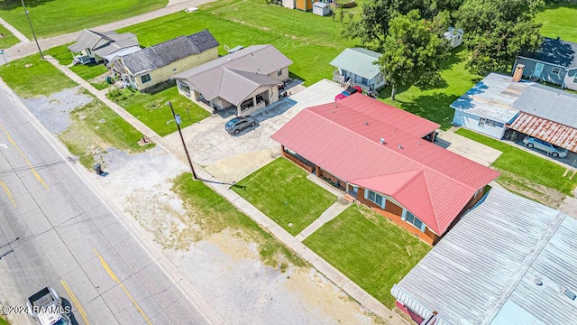 1605 Charity St, Abbeville, LA 70510 - drone / aerial view with a residential view