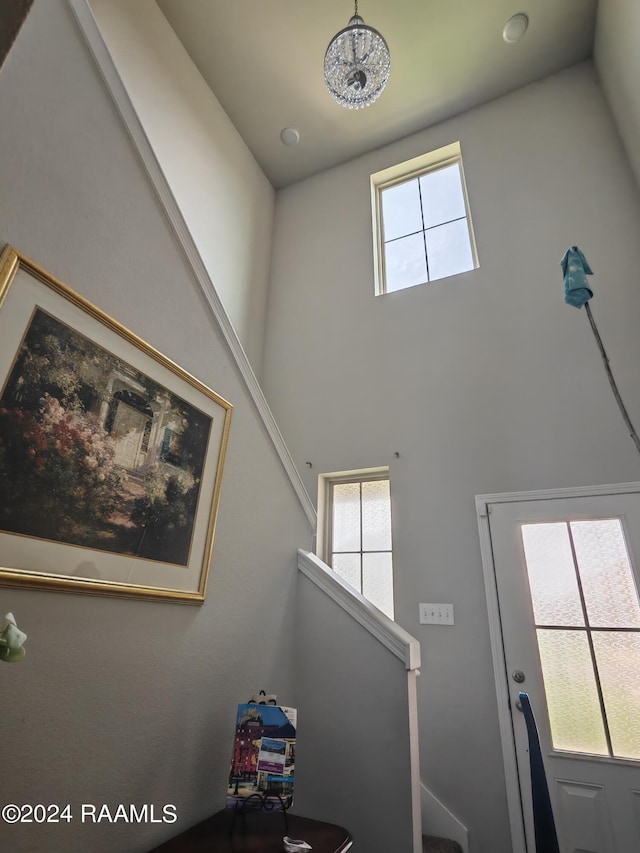 3134 Asbury Cir, Lake Charles, LA 70607 - interior space featuring plenty of natural light and a high ceiling