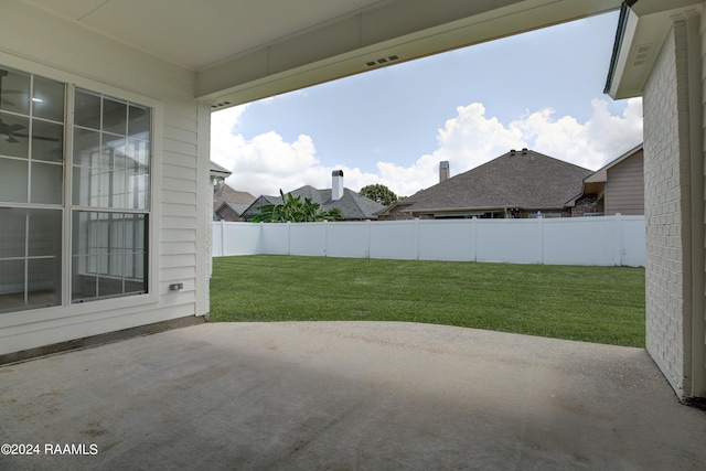 exterior space featuring a patio