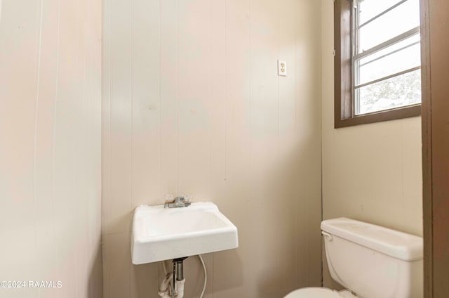 bathroom with toilet