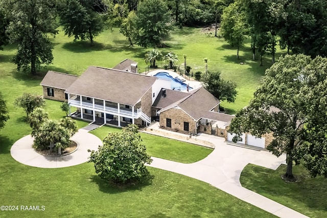 415 Fort Hamilton Dr, Opelousas, LA 70570 - drone / aerial view