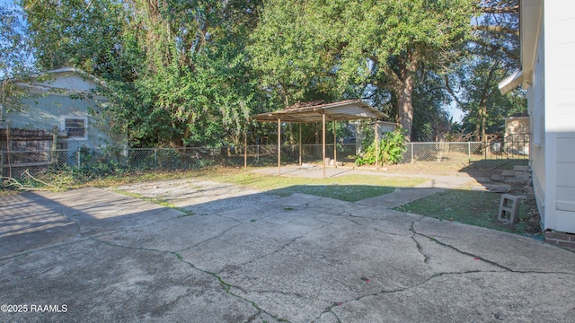 view of patio