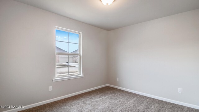 empty room with carpet