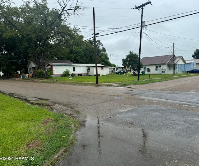 view of road