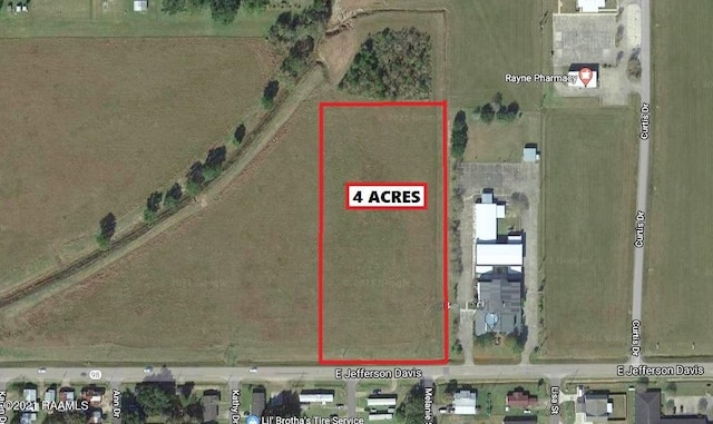 1451 E Jeff Davis Ave, Rayne LA, 70578 land for sale