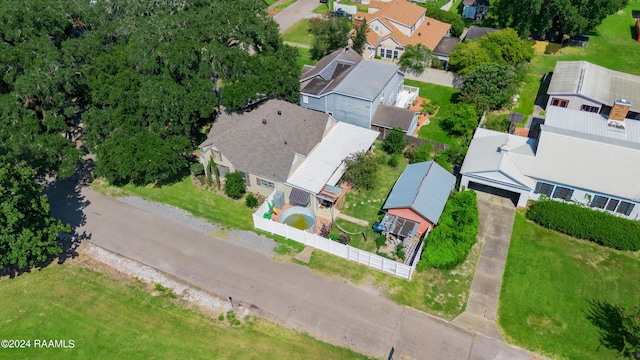 bird's eye view featuring a residential view